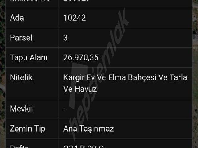 Korkuteli içerisinde satılık Arsa