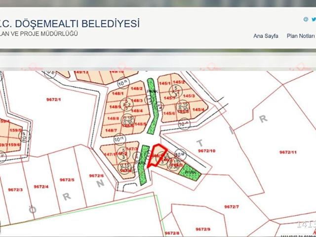 Döşemealti, Antalya içerisinde satılık Arsa