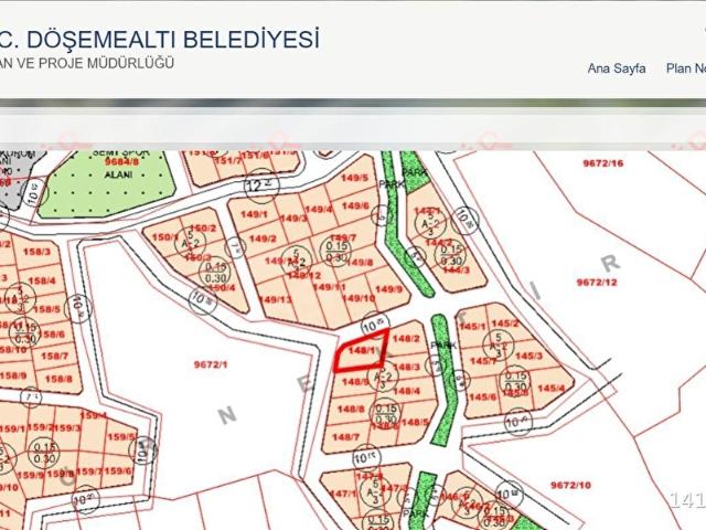 Döşemealti, Antalya içerisinde satılık Arsa