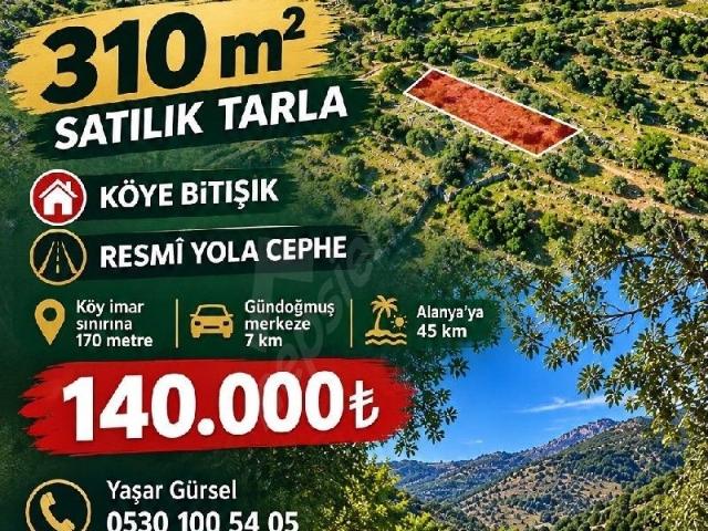 Pembelik, Gündoğmuş içerisinde satılık Arsa