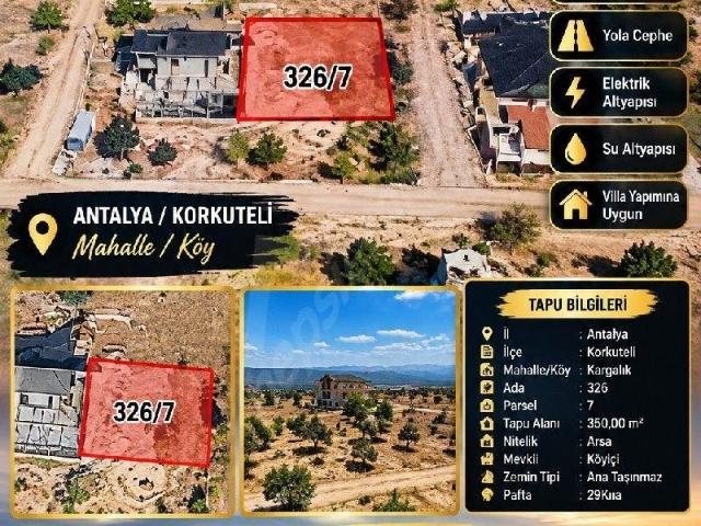 Korkuteli, Antalya içerisinde satılık mülk