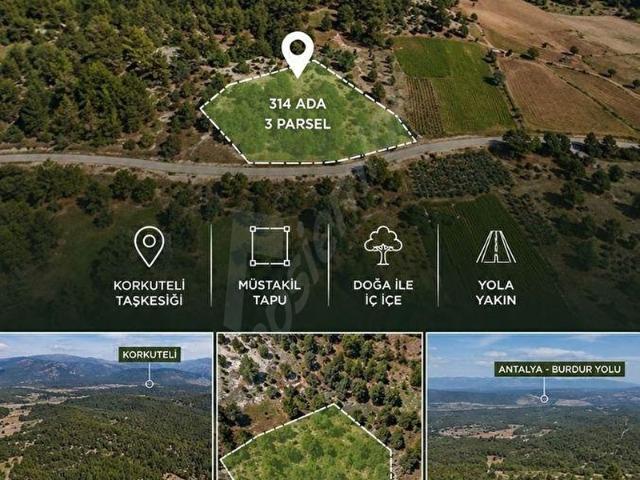 Korkuteli, Antalya içerisinde satılık Arsa