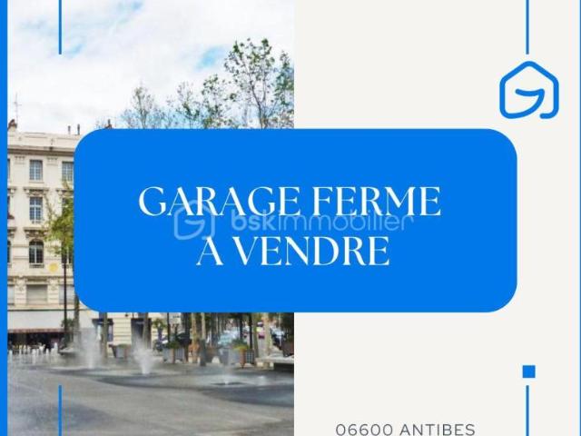 Garage vente à Grasse, Antibes