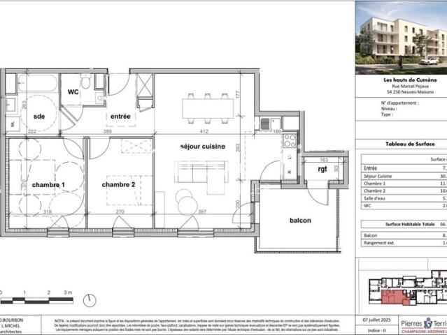 Appartement vente à Nancy, Chavigny