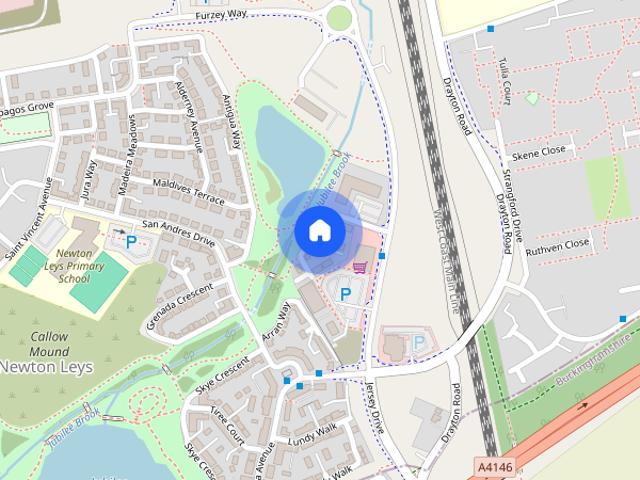 House for rent in Newton Leys, Milton Keynes