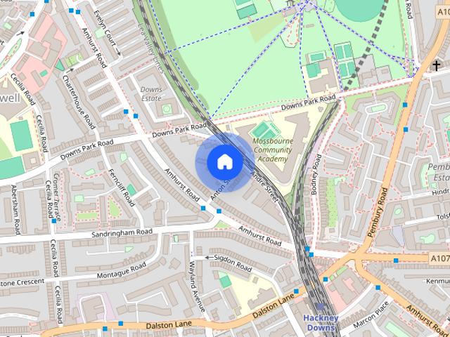 Apartment for rent in Shacklewell, Greater London