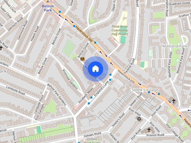 Apartment for rent in Primrose Hill, Greater London