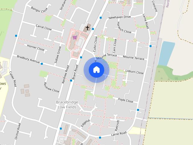 House for rent in Bracebridge Low Fields, Brayford