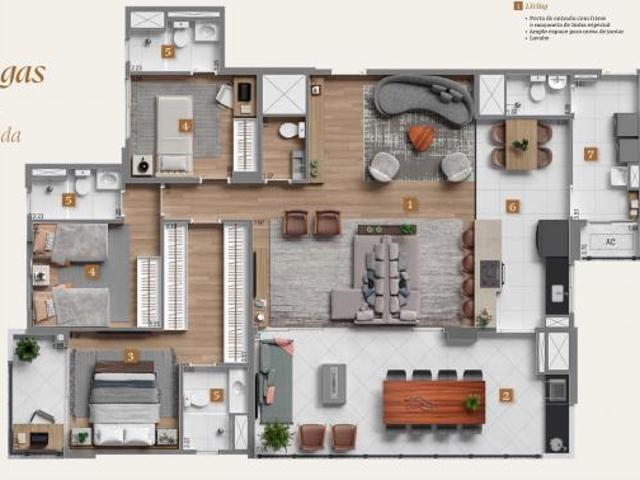 Apartamento venda em Região Imediata de São Paulo, Região Metropolitana de São Paulo