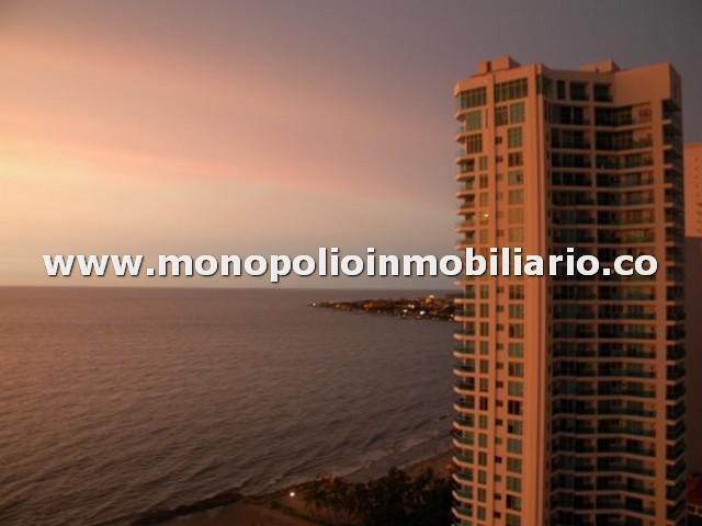 Apartaestudio en arriendo en Bocagrande, Cartagena de Indias