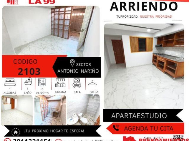 Apartaestudio en arriendo en Antioquia, Valle de Aburrá