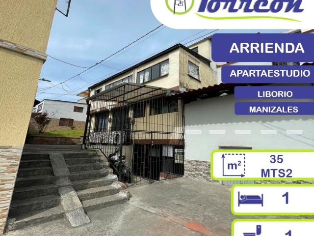 Apartaestudio en arriendo en Caldas, Manizales