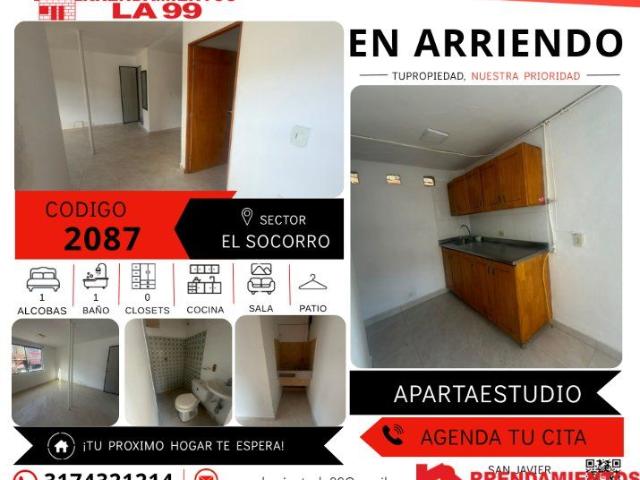 Apartaestudio en arriendo en Antioquia, Valle de Aburrá