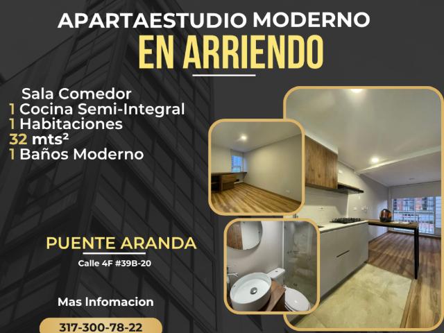 Apartaestudio en arriendo en Villa de Los Alpes, Bogotá