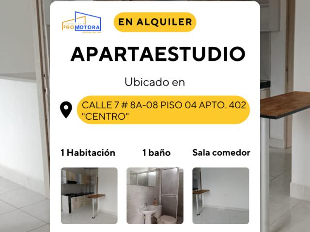 Apartaestudio en arriendo en Pradera, Sur