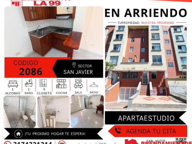 Apartaestudio en arriendo en Antioquia, Valle de Aburrá