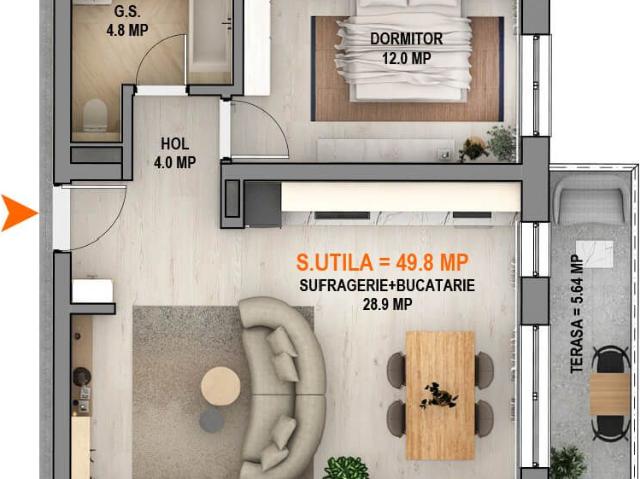 Apartament vânzări în Sibiu