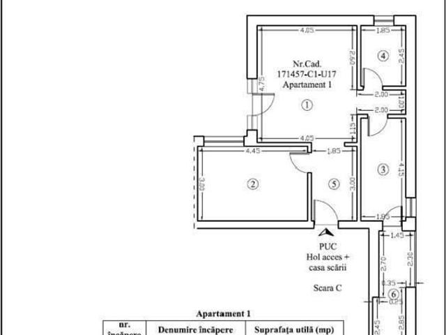 Apartament vânzări în Romani, Brașov