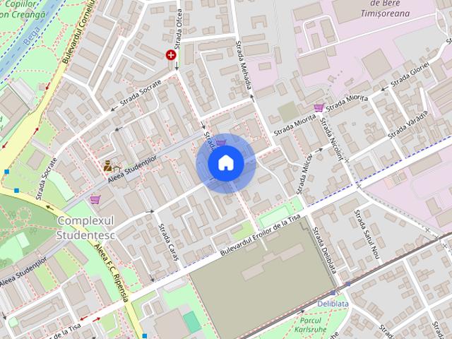 Apartament închirieri în Complex Studențesc, Timișoara