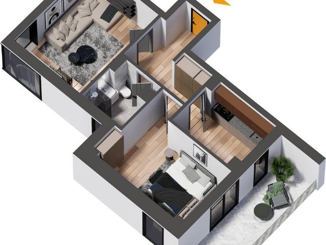 Apartament vânzări în Mircea Cel Batran, Iași
