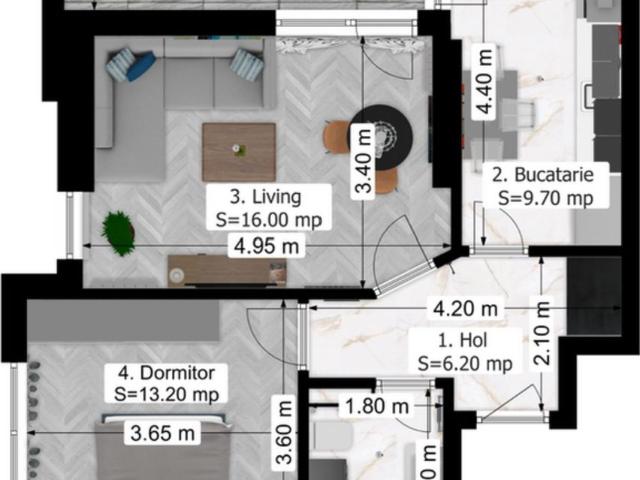 Apartament vânzări în Rahova