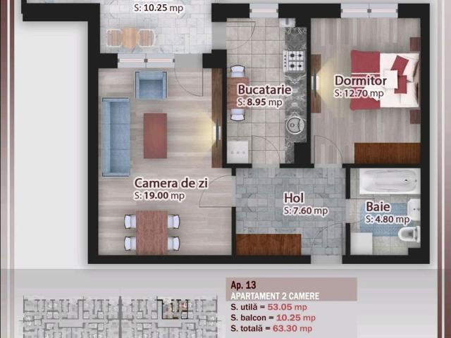 Apartament vânzări în Romani