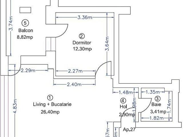Apartament vânzări în Voluntari, București