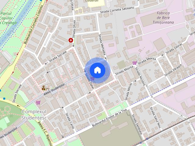 Apartament închirieri în Complex Studențesc, Timișoara