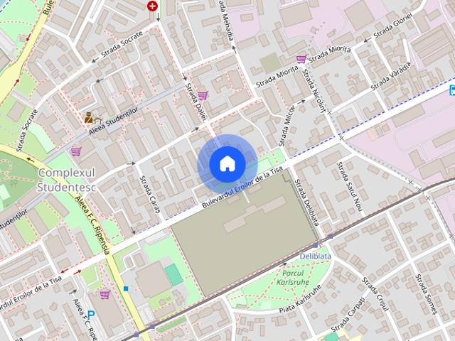 Apartament închirieri în Complex Studențesc, Timișoara