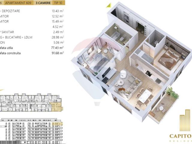 Apartament vânzări în Brașov