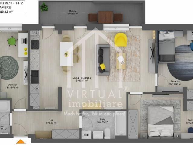 Apartament vânzări în Brasov, Sibiu