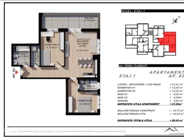 Apartament vânzări în Floresti, Prahova