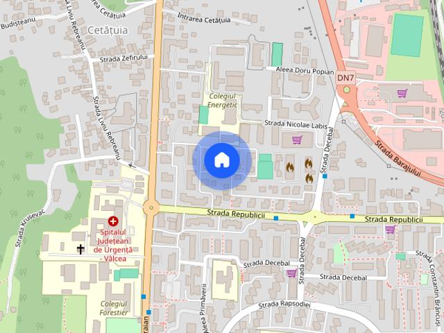 Apartament închirieri în Cetățuia, Râmnicu Vâlcea