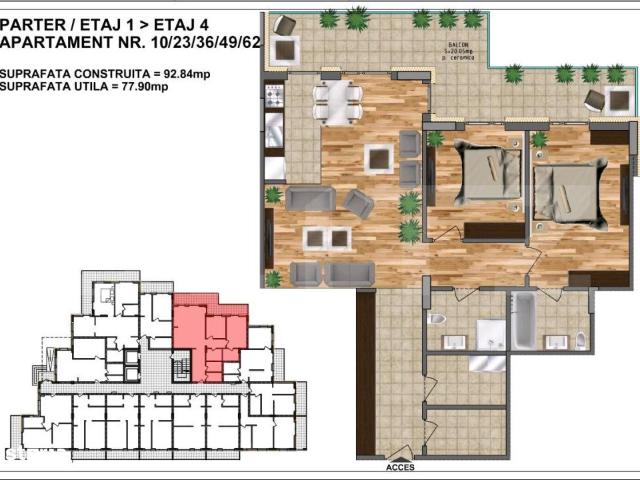 Apartament vânzări în Romani, Bistrița-năsăud