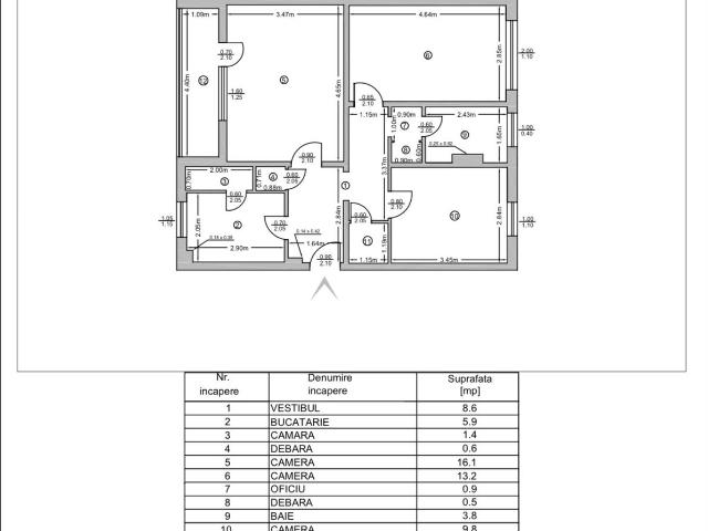 Apartament vânzări în Romani