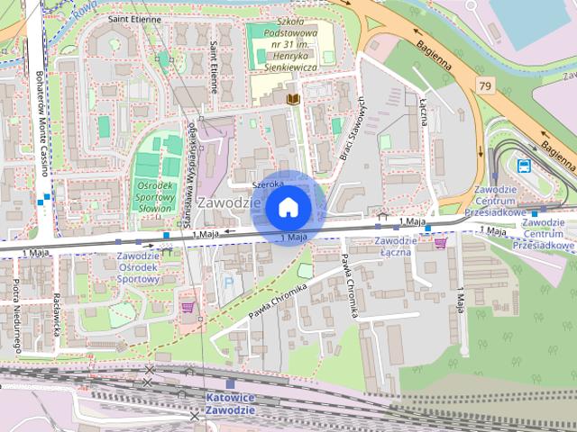 Mieszkanie do wynajęcia w Katowice, Śląskie