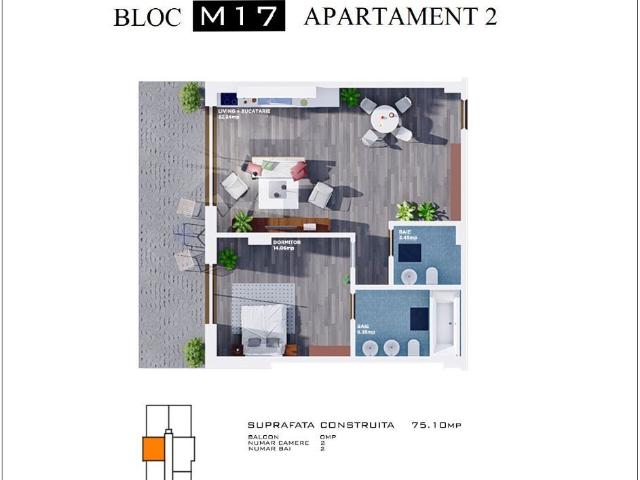 Apartament vânzări în Mamaia