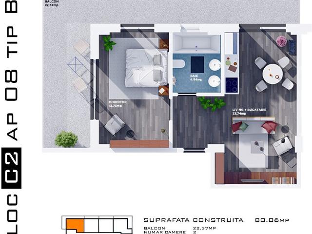 Apartament vânzări în Mamaia