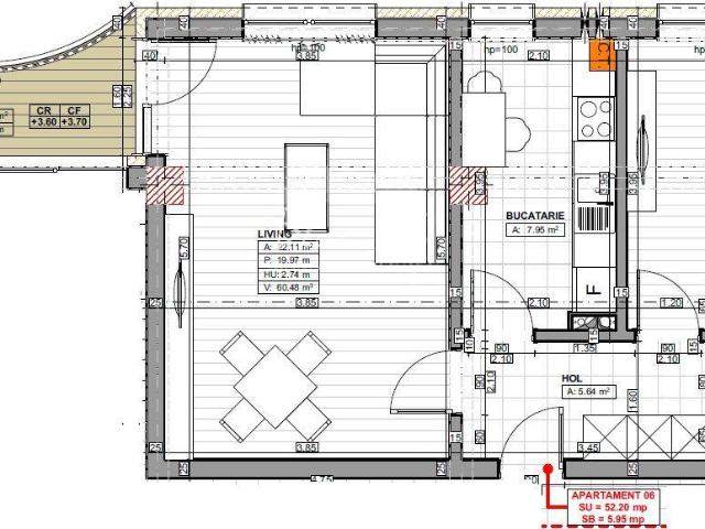 Apartament vânzări în Palazu Mare