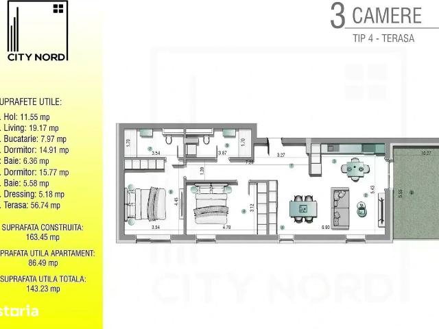 Apartament vânzări în Otopeni, București