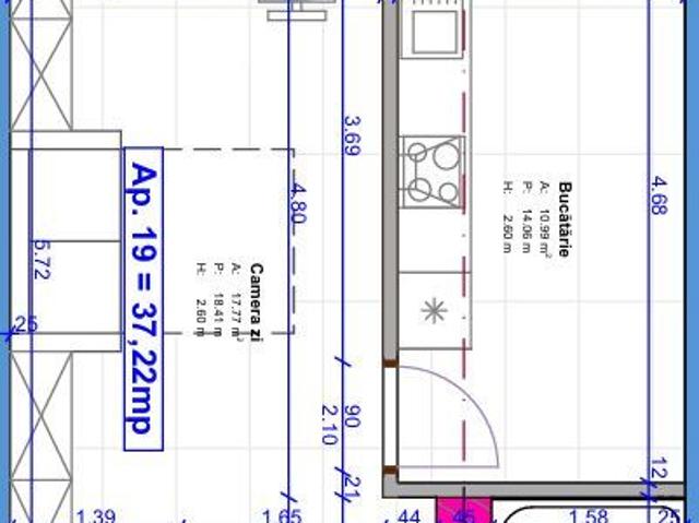 Apartament vânzări în Floresti