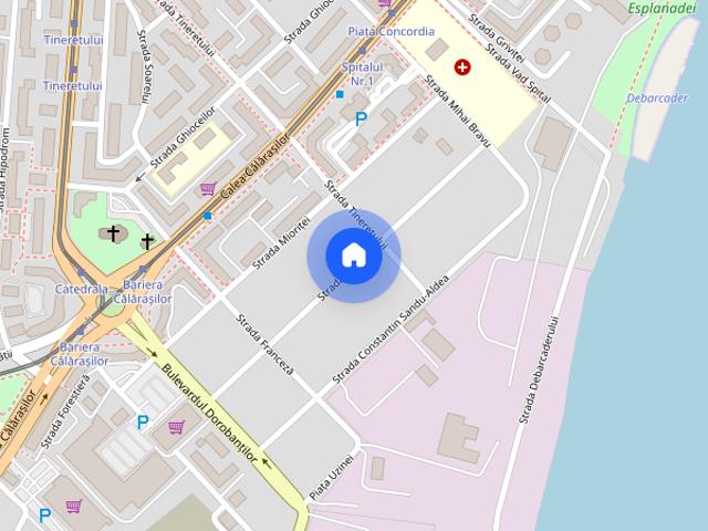 Apartament închirieri în Centru Civic, Brăila