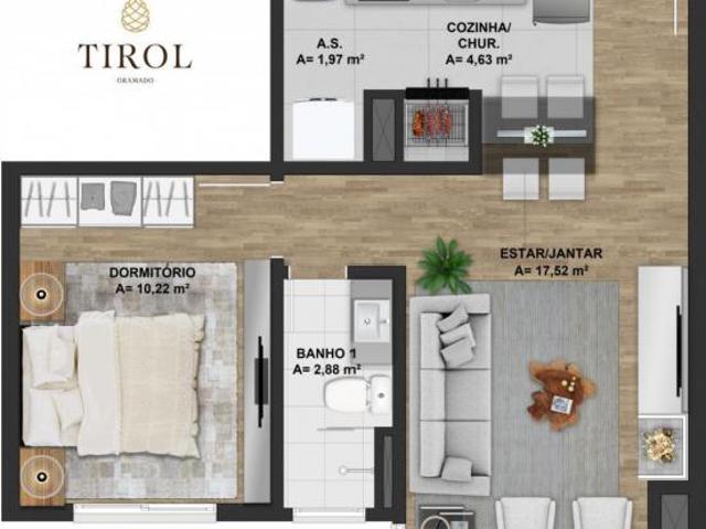 Apartamento venda em Região Geográfica Imediata de Caxias do Sul, Gramado