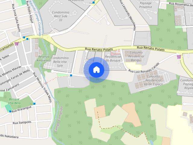 Apartamento aluguel em Condomínio Villareal, Curitiba