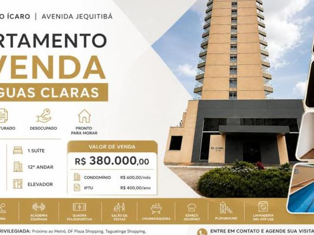 Apartamento venda em Região Geográfica Imediata do Distrito Federal, Região Integrada de Desenvolvimento do Distrito Federal e Entorno