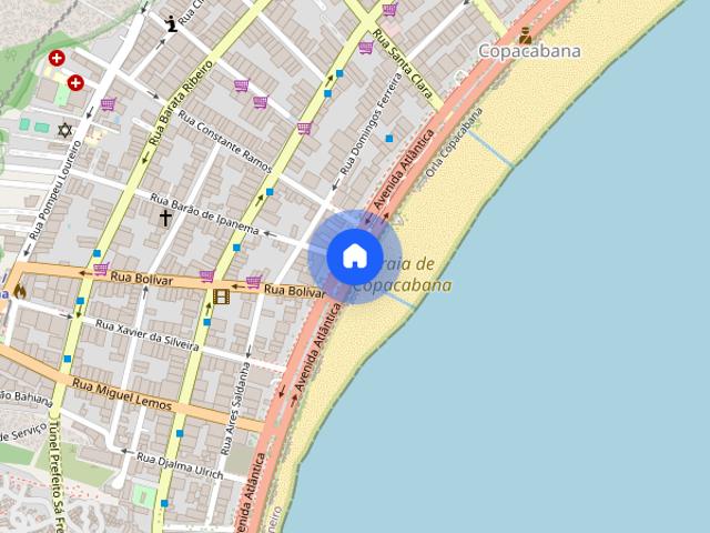 Casa aluguel em Copacabana, Rio de Janeiro