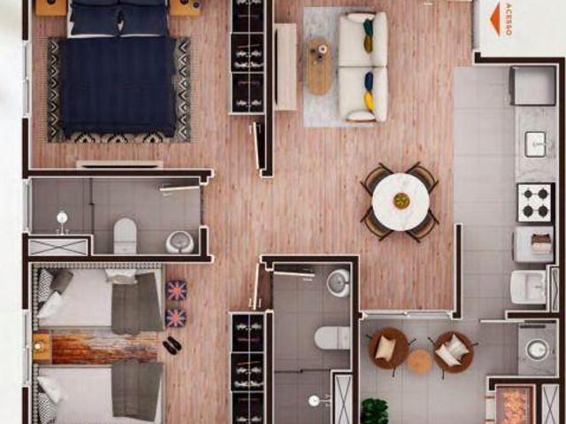 Apartamento venda em Jardim Itamar, Caraguatatuba