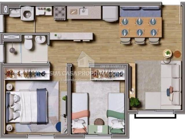 Apartamento venda em Vargem Grande Paulista