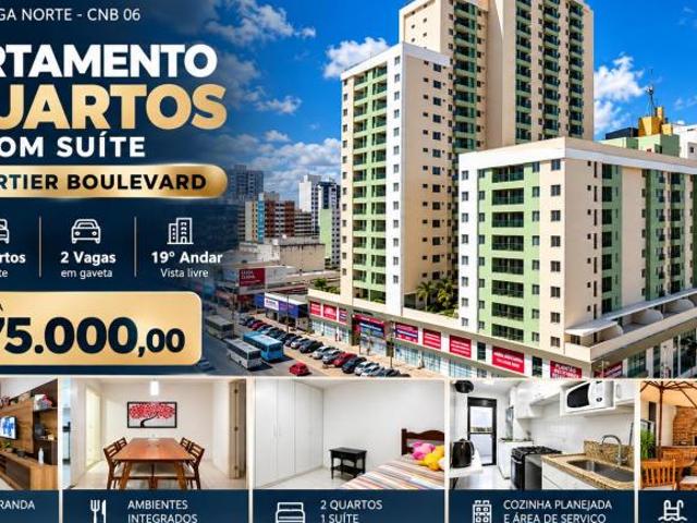 Apartamento venda em Setor B Norte, Taguatinga