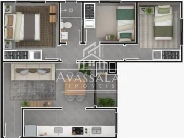 Apartamento venda em Santa Terezinha, Fazenda Rio Grande
